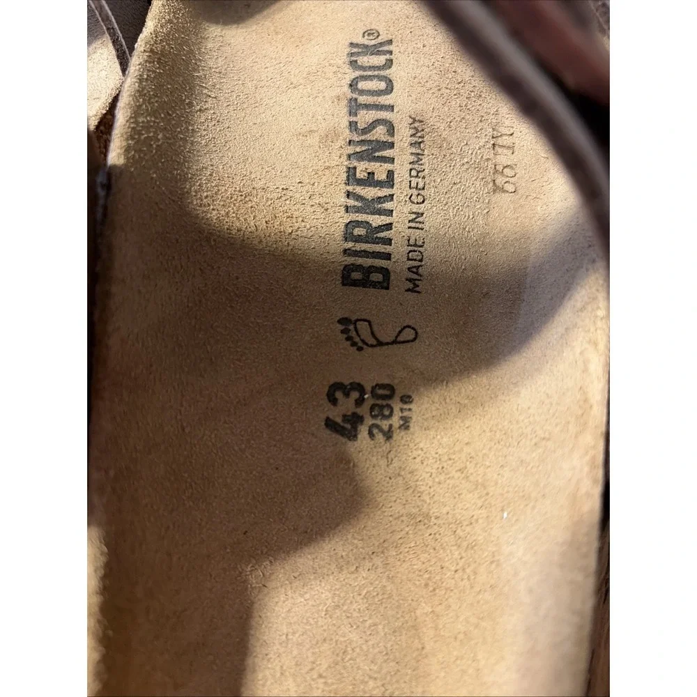 BIRKENSTOCK Mayari Birkibuc Sandals Men's Size 10 Womens 12 Mocha